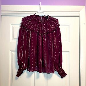 Express large blouse
